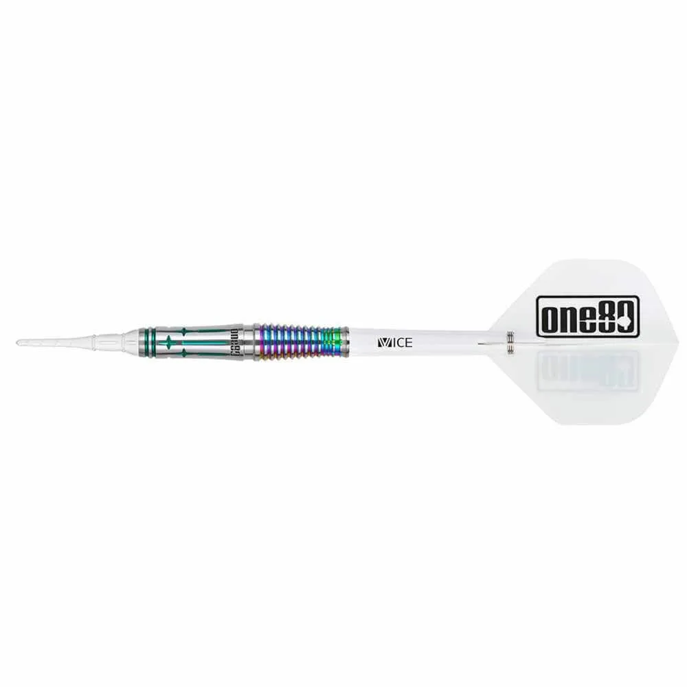 Dardos One80 Saori V3 Rainbow P.Plastico 90% 19gr
