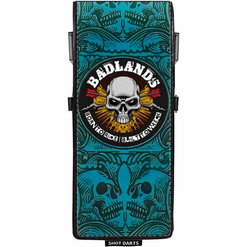 Funda Dardos Shot Inked Badlands Blue