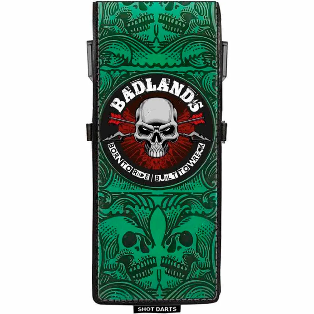Funda Dardos Shot Inked Badlands Green