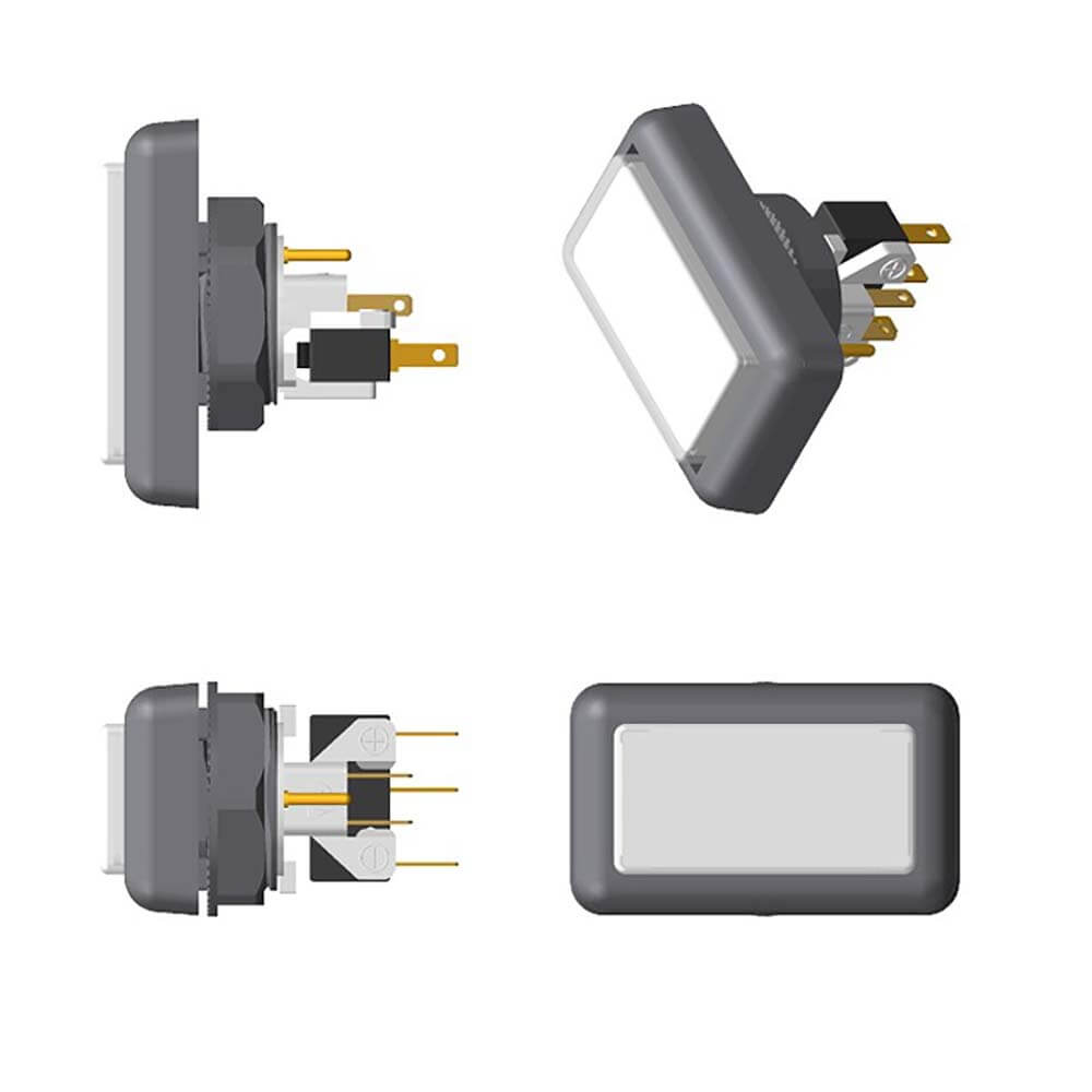 Pulsador Diana Kursaal Blanco 