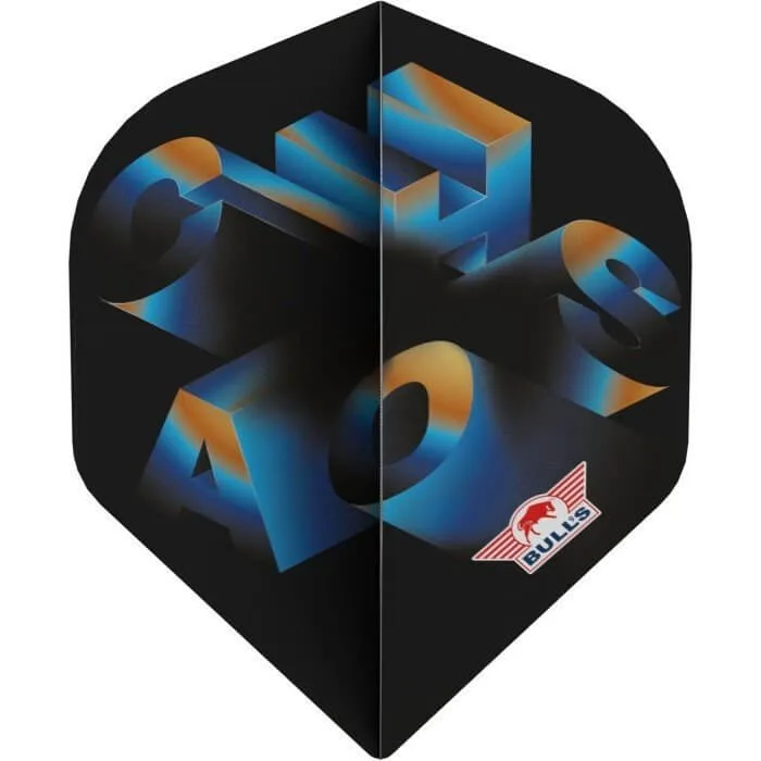 Plumas Bulls Darts Chaos Blue 100 No2