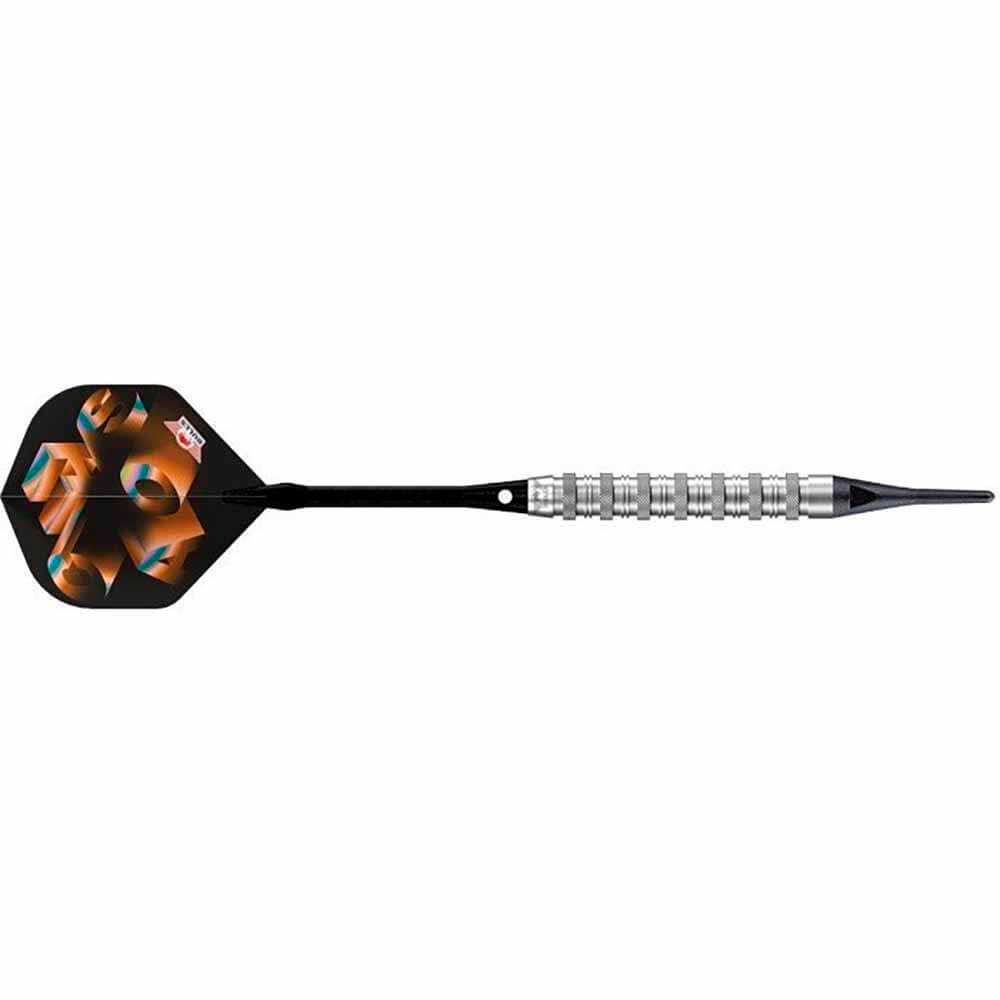 Dardos Bulls Darts Chaos Orange P.Plastico 90% 20g  