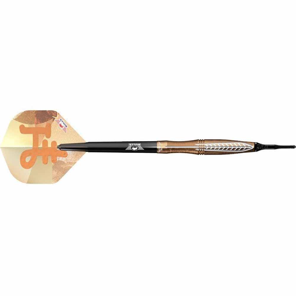 Dardos Bulls Darts Bronzo Flux P.Plastico 90% 18g  