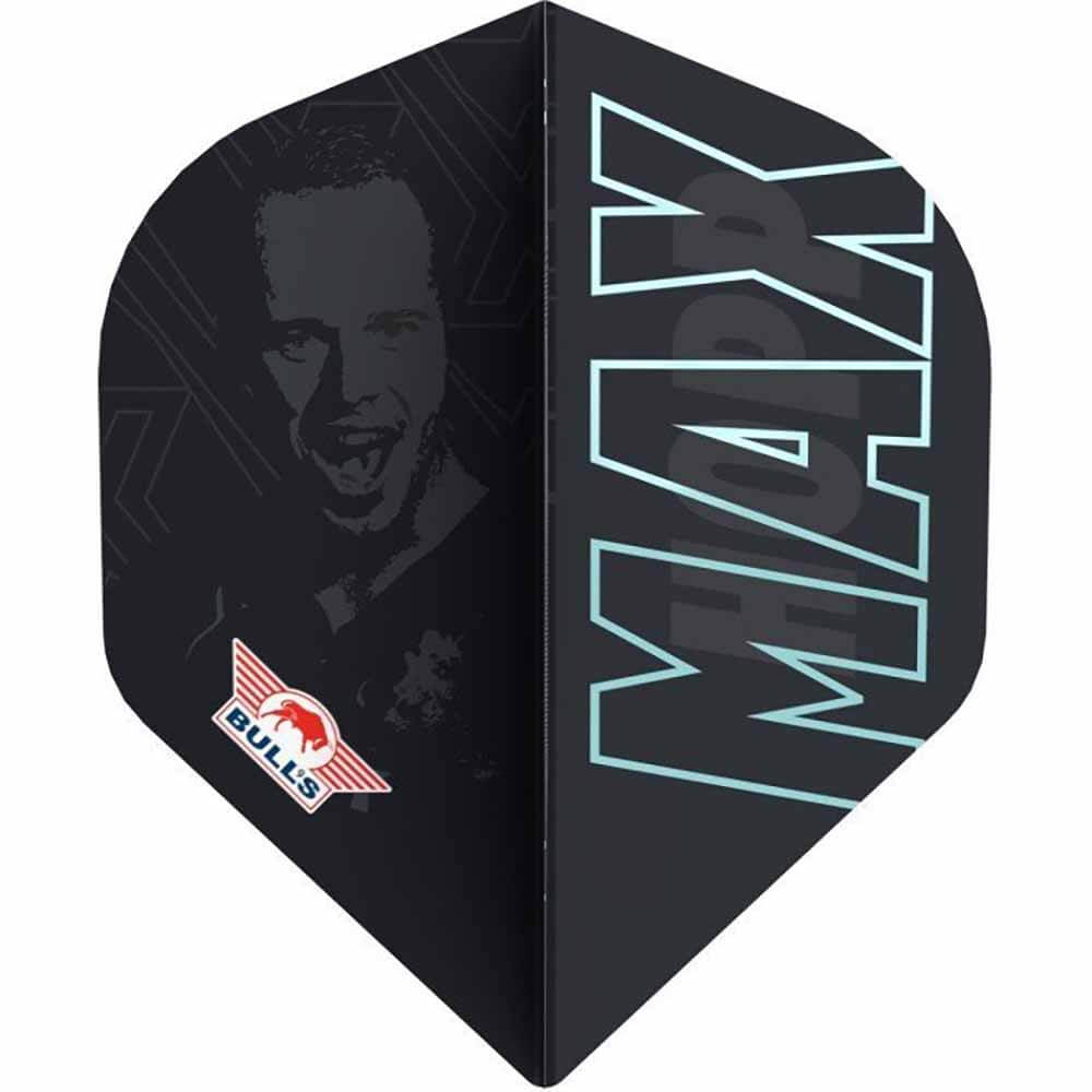 Plumas Bulls Darts Max Hopp 80 Black NO2