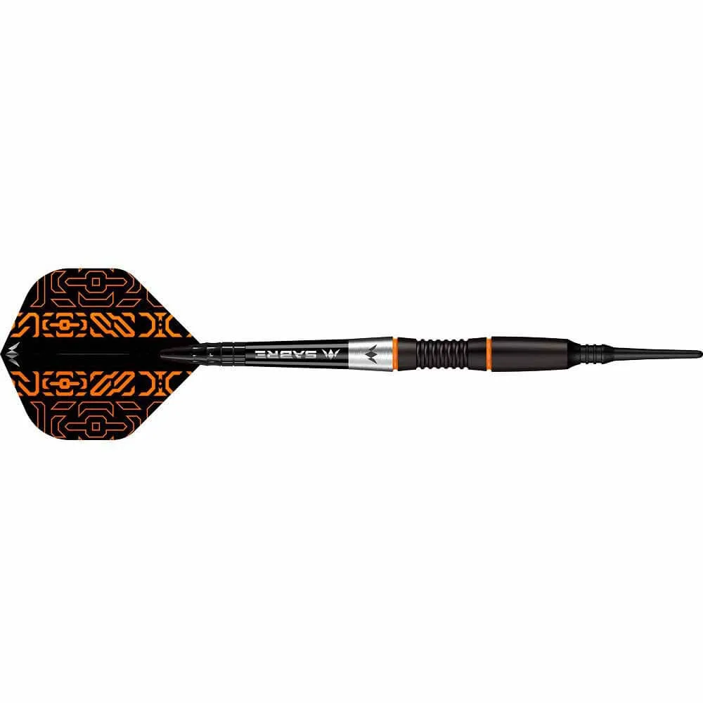 Dardos Mission Horizon Black PVD & Orange 90% P.Plastico 18gr