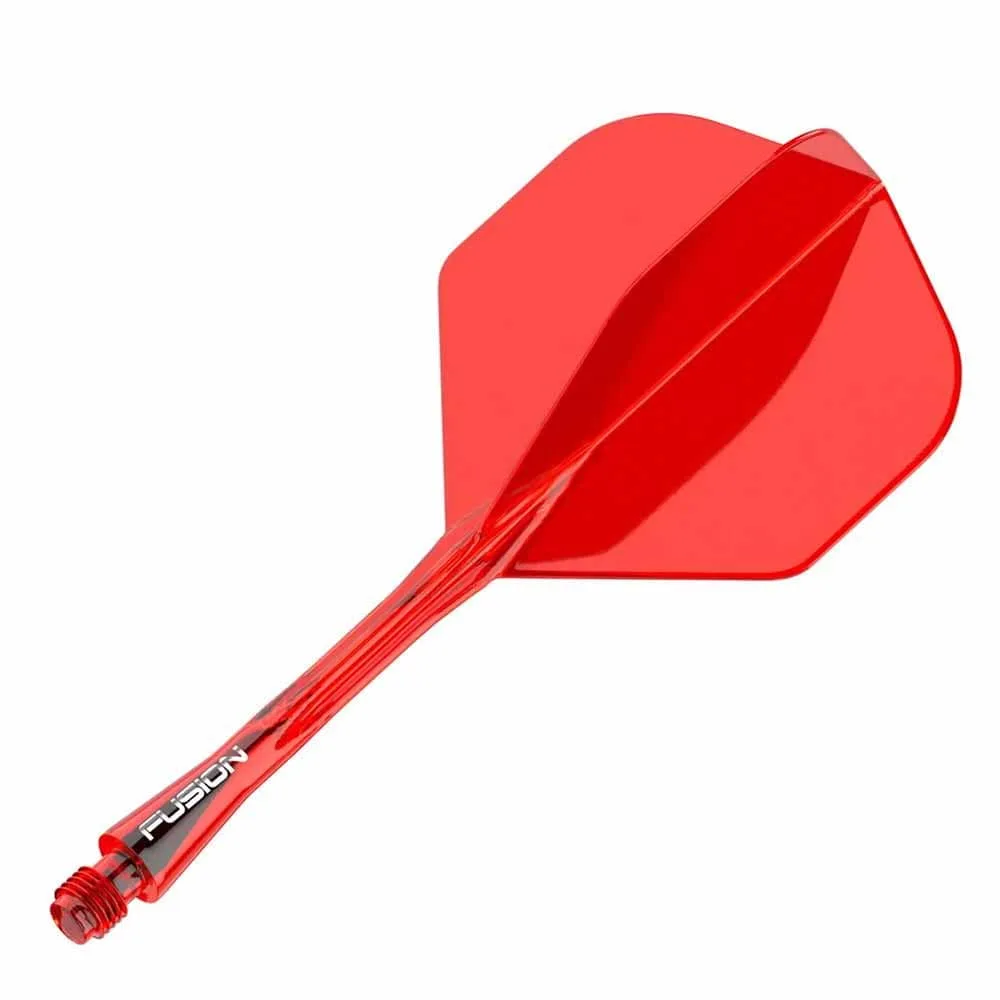 Plumas Winmau Darts Fusion Roja Intbetween 28-70mm N6 Shape