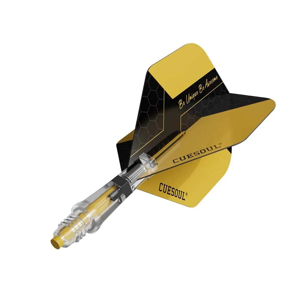 Cañas Cuesoul Koff Carbon + Pluma Big Standard Amarillo Talla 5