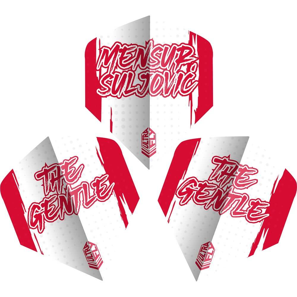 Plumas Unicorn Darts Ultrafly Mensur Suljovic Big Wing