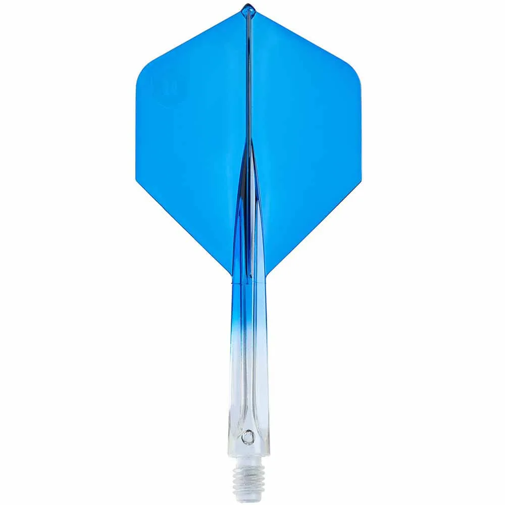 Plumas Unicorn Darts Forge Two Tone Azul Clear NO2 Talla M