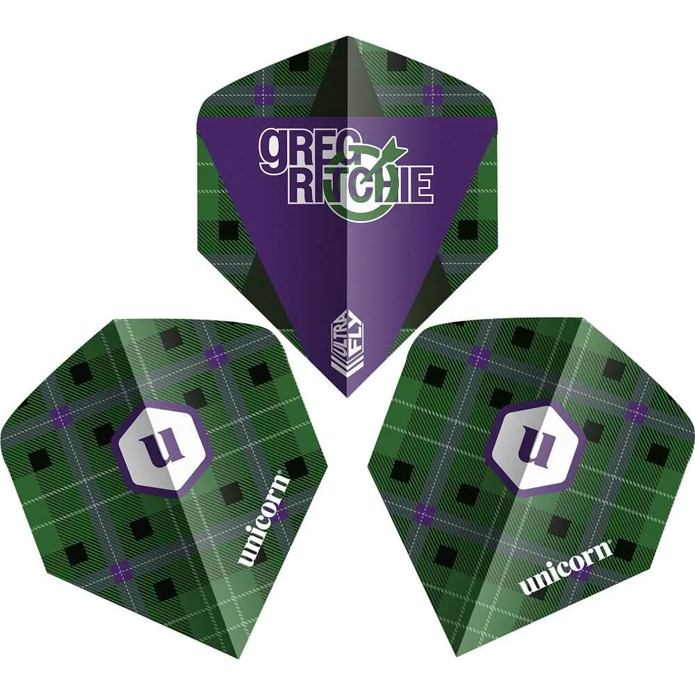 Plumas Unicorn Darts Ultrafly Greg Ritchie Big Wing
