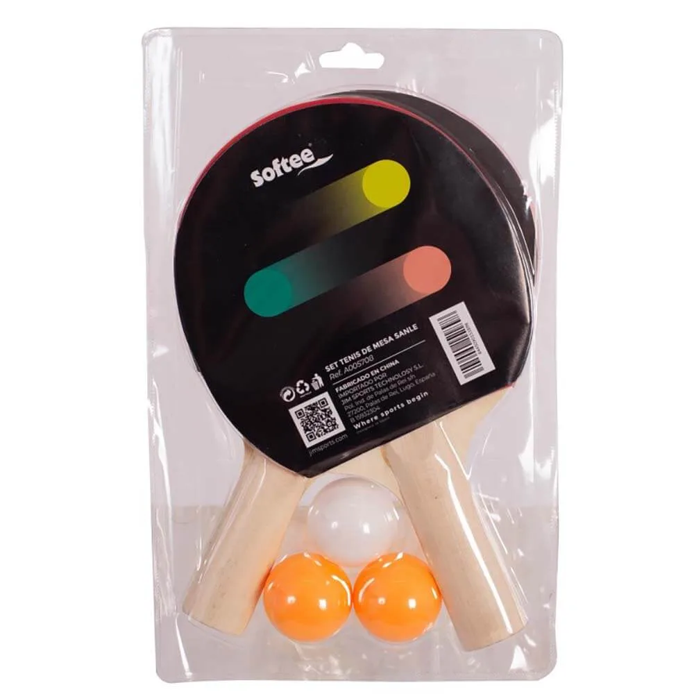 Pack Palas Ping Pong Softee Sanle