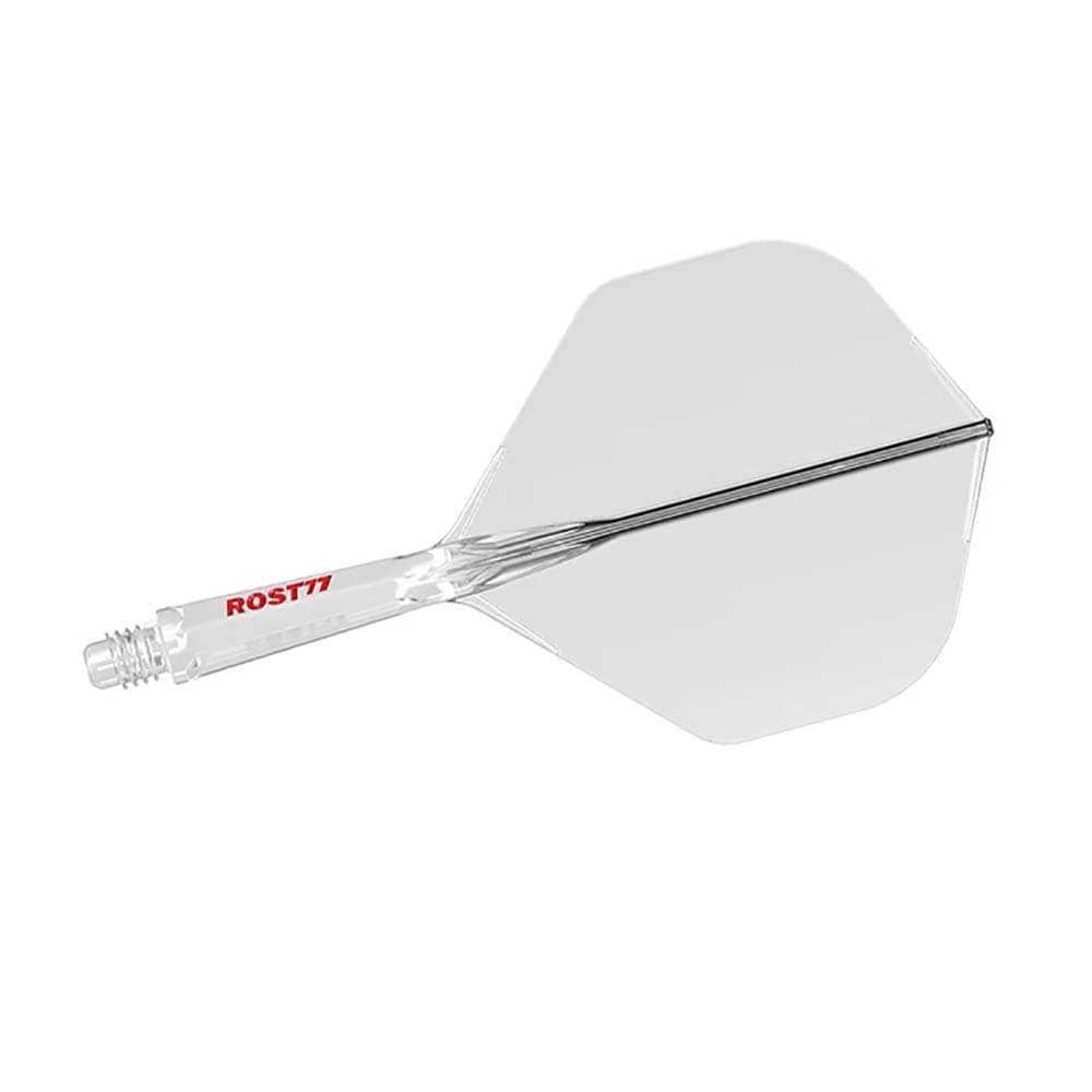 Plumas Cuesoul Rost 77 Transparente Logo Rojo Big Standard