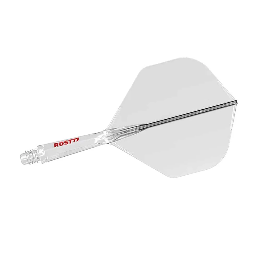 Plumas Cuesoul Rost 77 Transparente Logo Rojo Big Standard