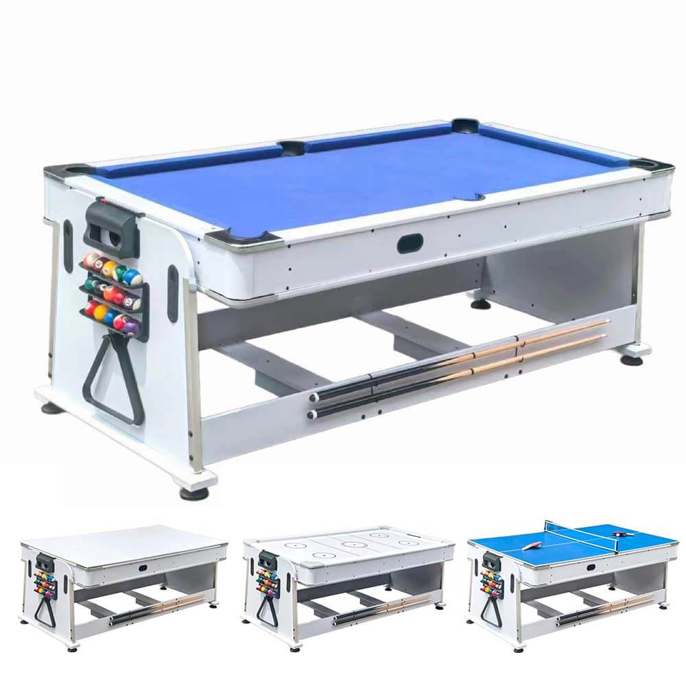 Multijuego Giratorio Olimpus 4 en 1 Blanco