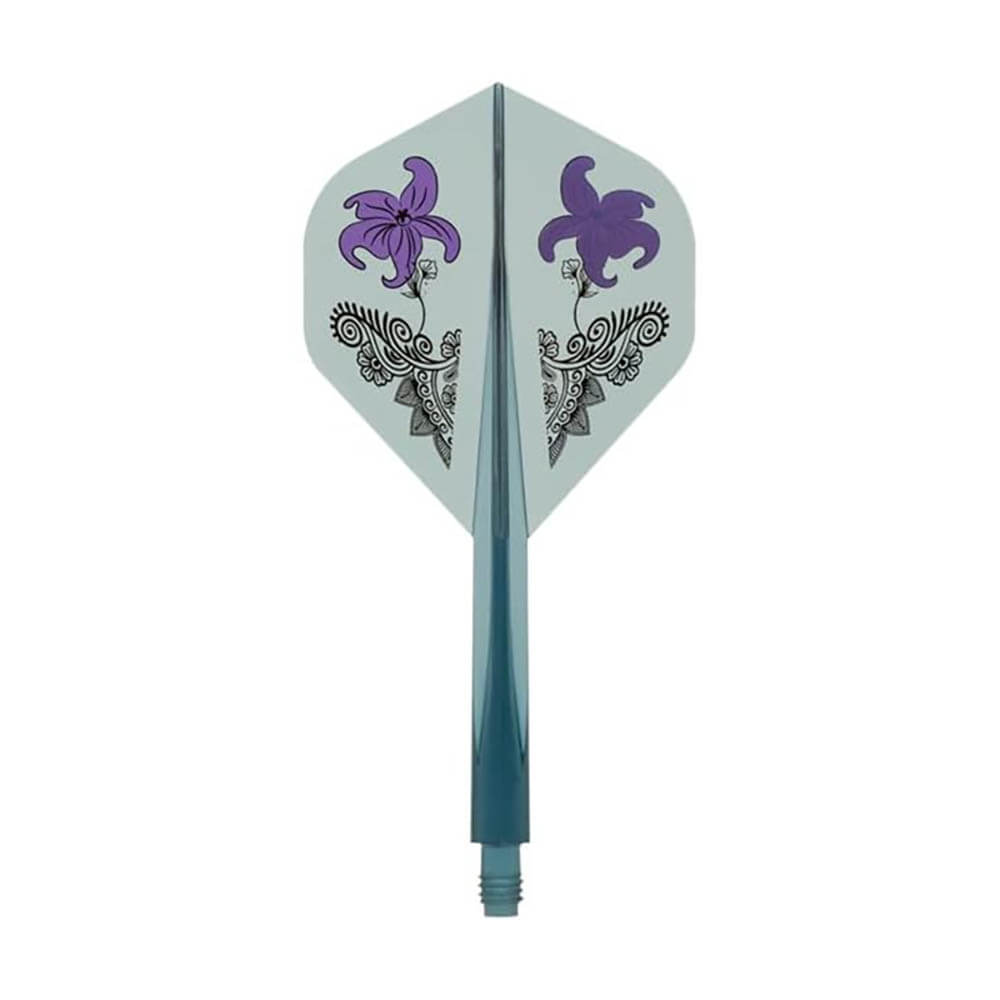 Plumas Condor Axe Standard Balloon Flower Verde L 33.5mm 3 Uds.