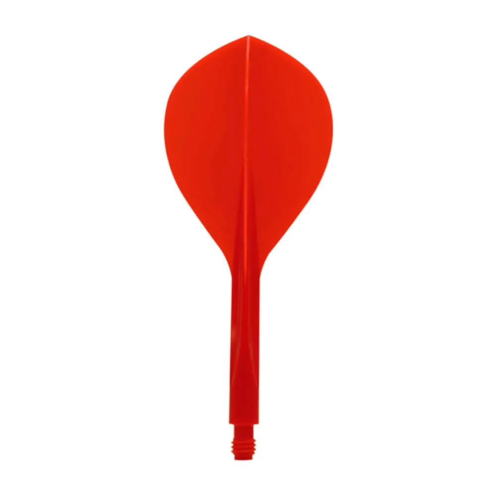 Plumas Condor Axe Tear Drop 120 Rojo L 30.0mm 3 Uds.