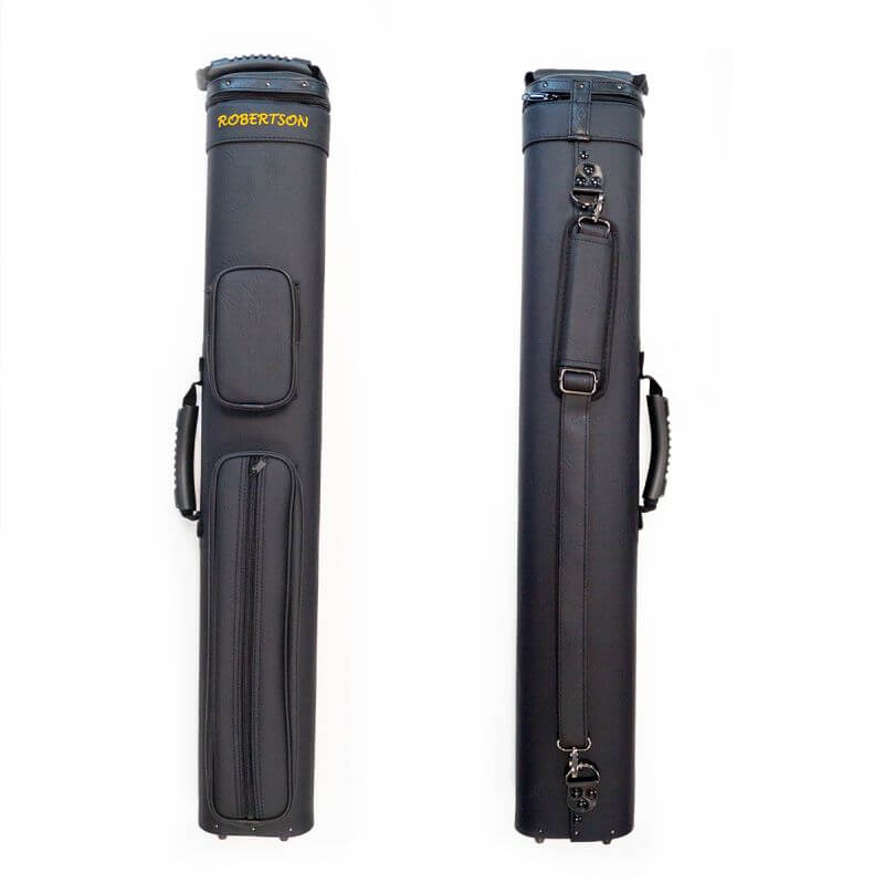 Funda taco billar Robertson 2/4 de cuero