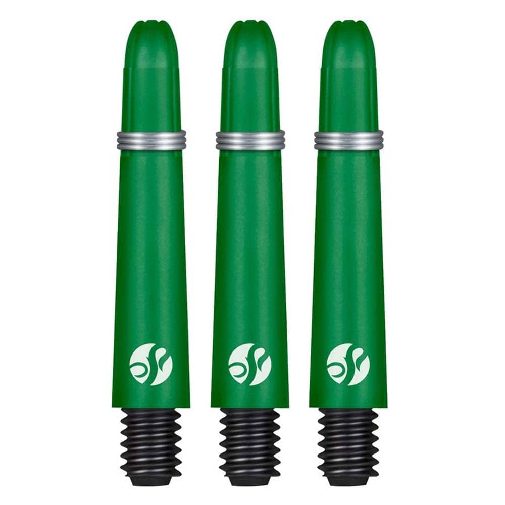 Cañas Shot Darts Koi Carbon Shaft Verde Larga 48mm