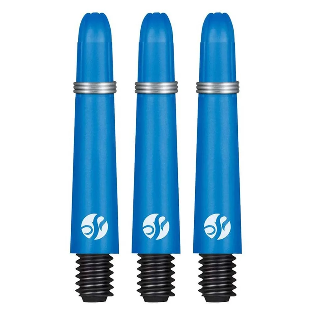 Cañas Shot Darts Koi Carbon Shaft Azul Intermedia 41mm