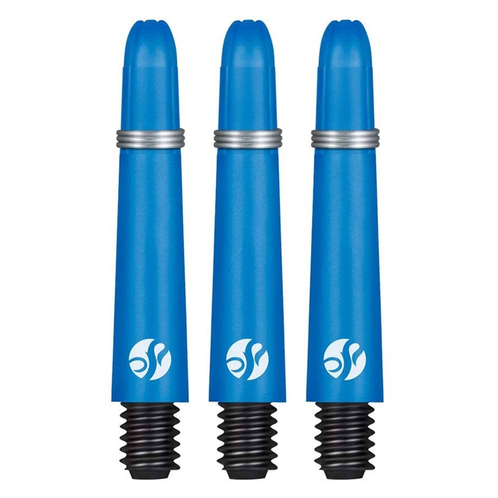 Cañas Shot Darts Koi Carbon Shaft Azul Corta 35mm
