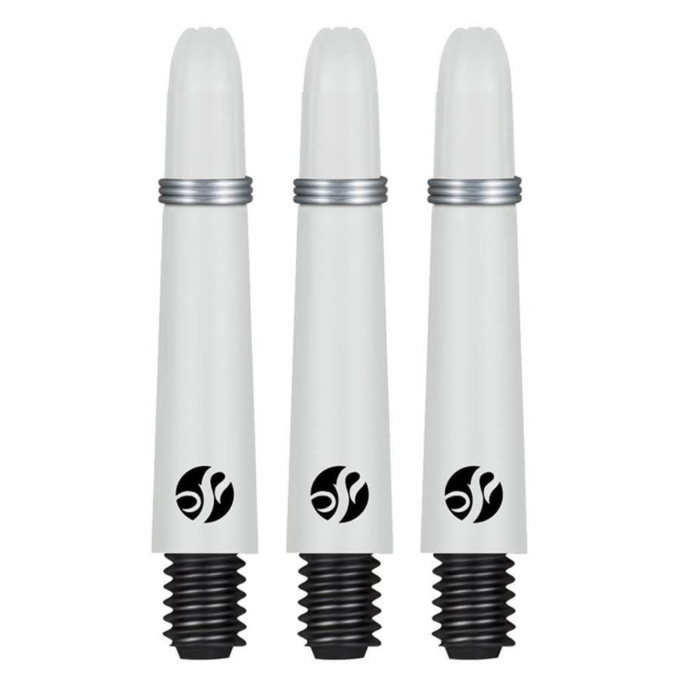 Cañas Shot Darts Koi Carbon Shaft Blanco Larga 48mm