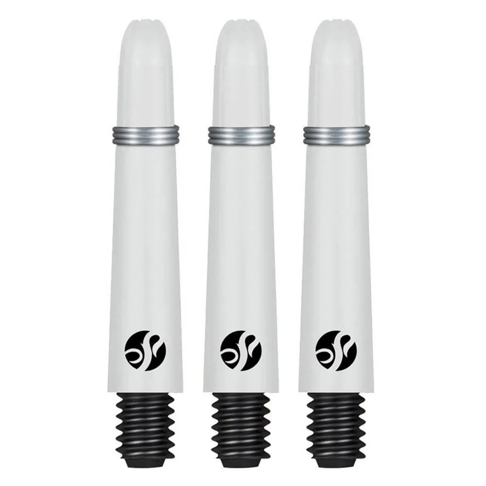Cañas Shot Darts Koi Carbon Shaft Blanco Corta 35mm