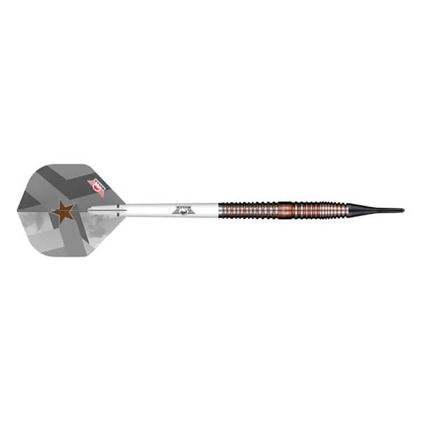 Dardos Bulls Darts Max Hopp E5 P.Plastico 90% 20g  