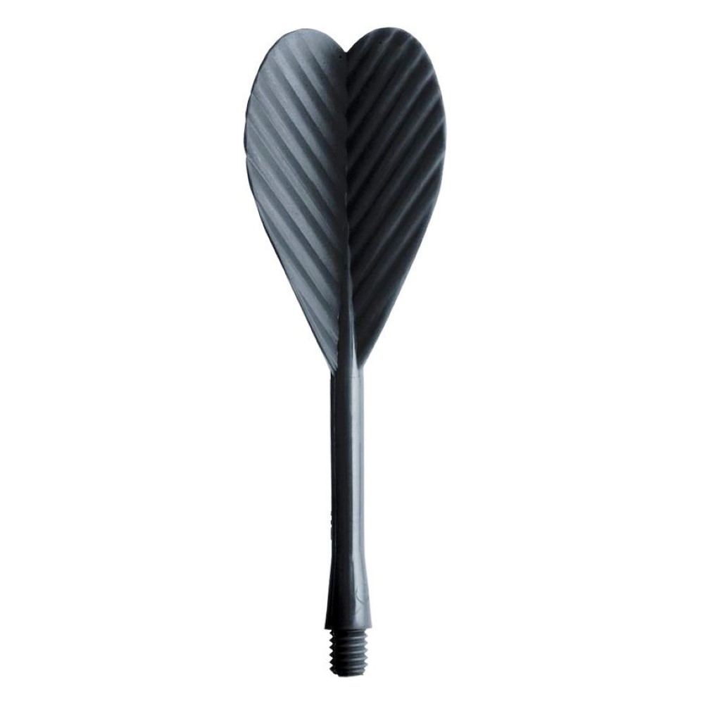  Plumas Aleta HT 25 Unidades Negra 