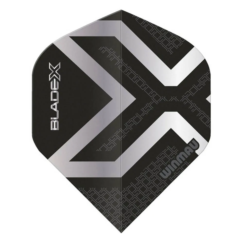 Plumas Winmau Blade X Darts Prism Delta Black Silver