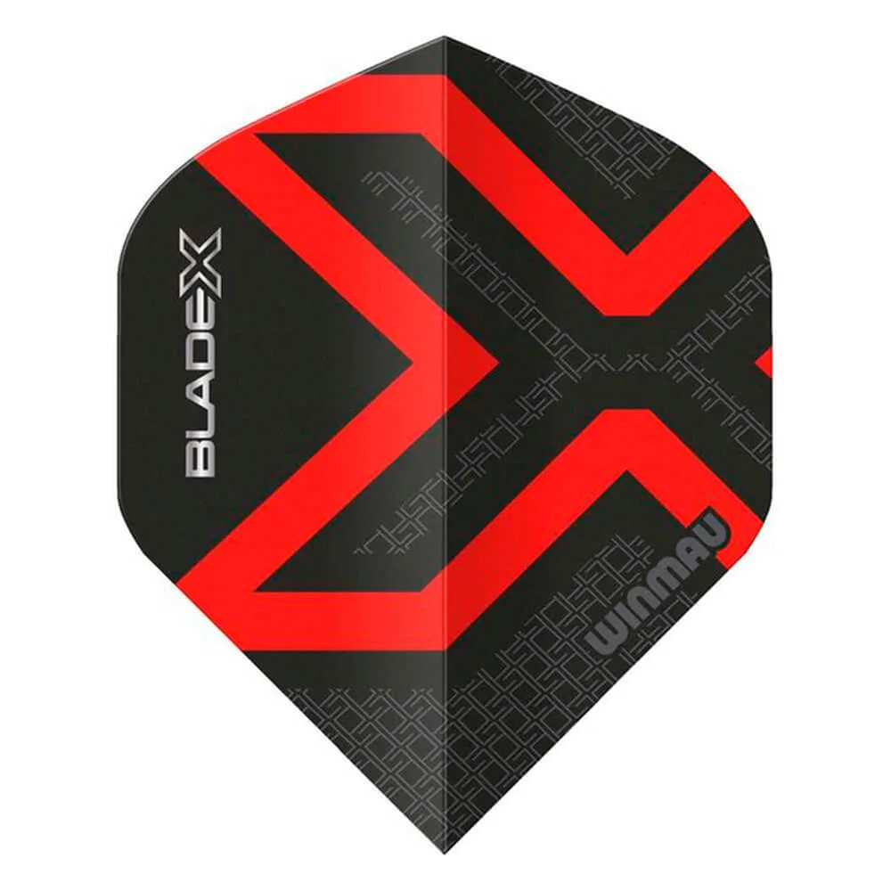 Plumas Winmau Blade X Darts Prism Delta Black Red