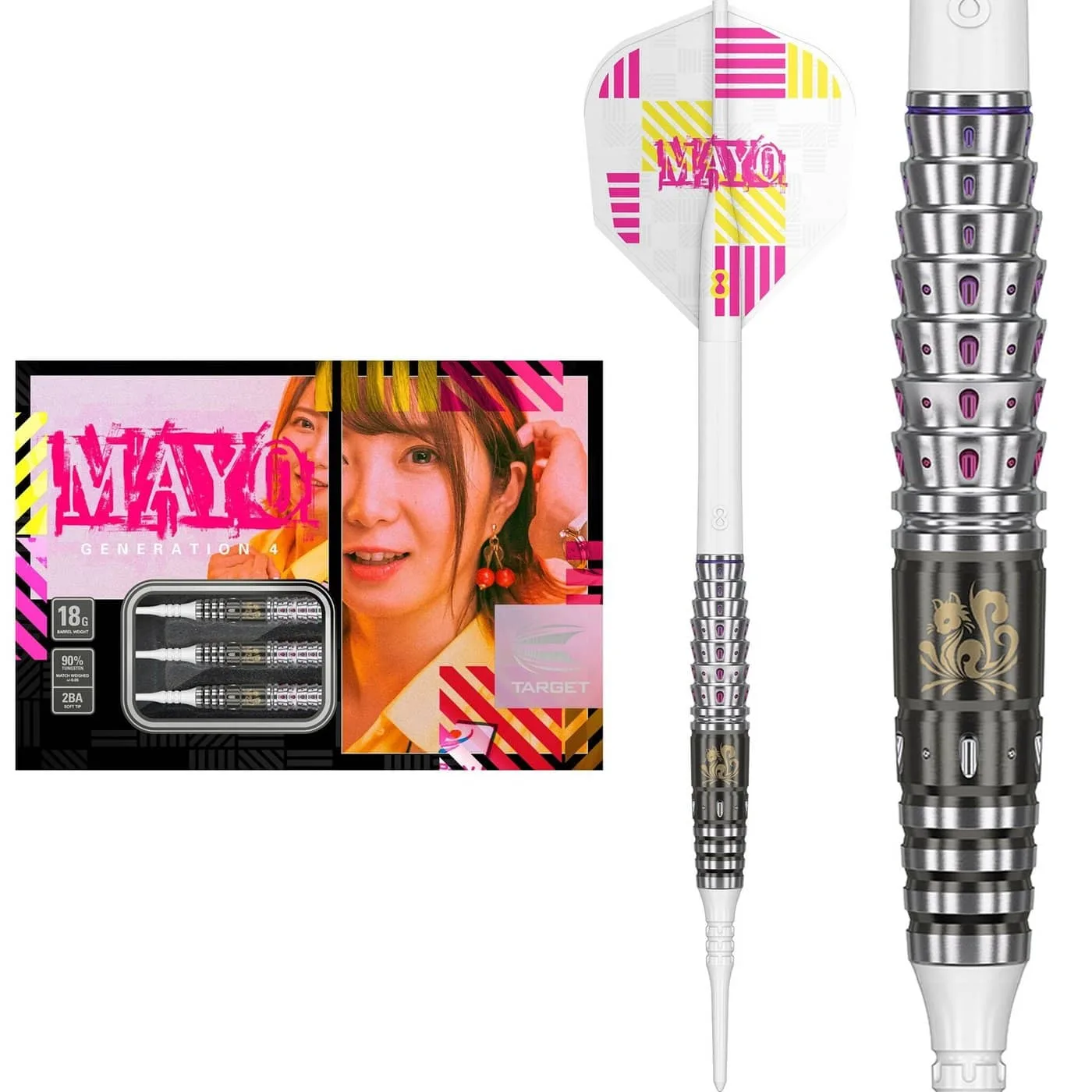 Dardos Target Japan Prime Series Mayo G4 90% 18g