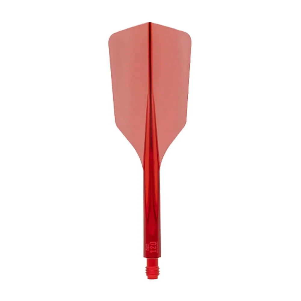 Plumas Condor Axe 120 Slim Rojo Transparente S 18.0mm 3 Uds.