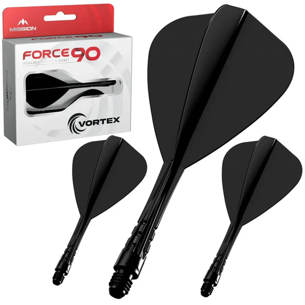 Plumas Mission Force 90 Vortex Kite Negra