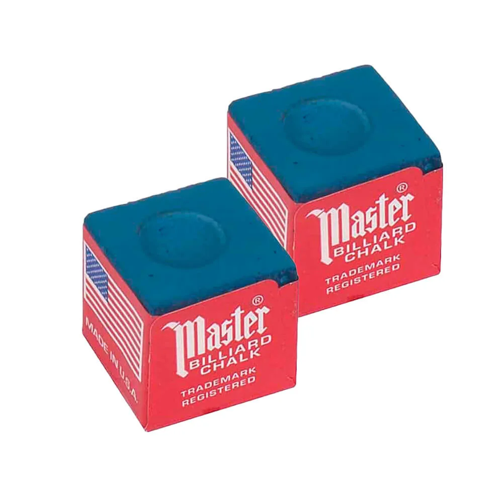 Tiza Billar Master azul 2U
