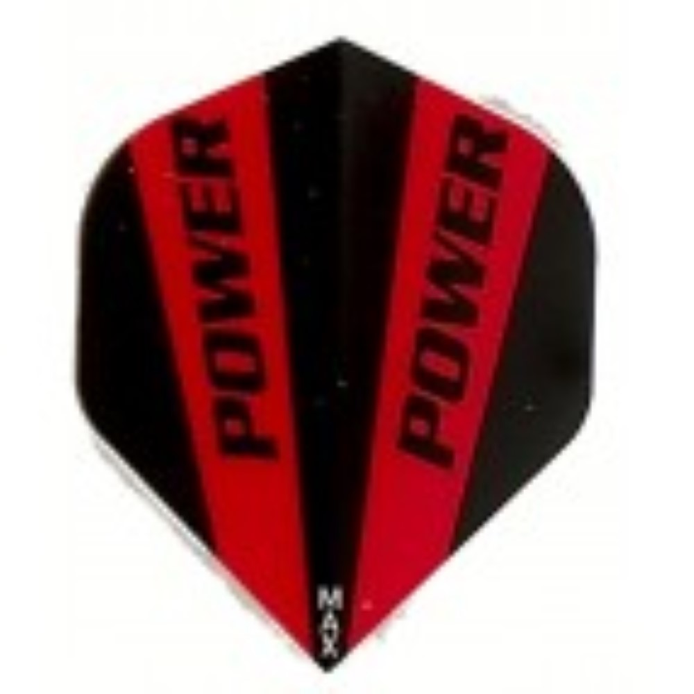 Plumas Power Max Standard Negra/Roja 150