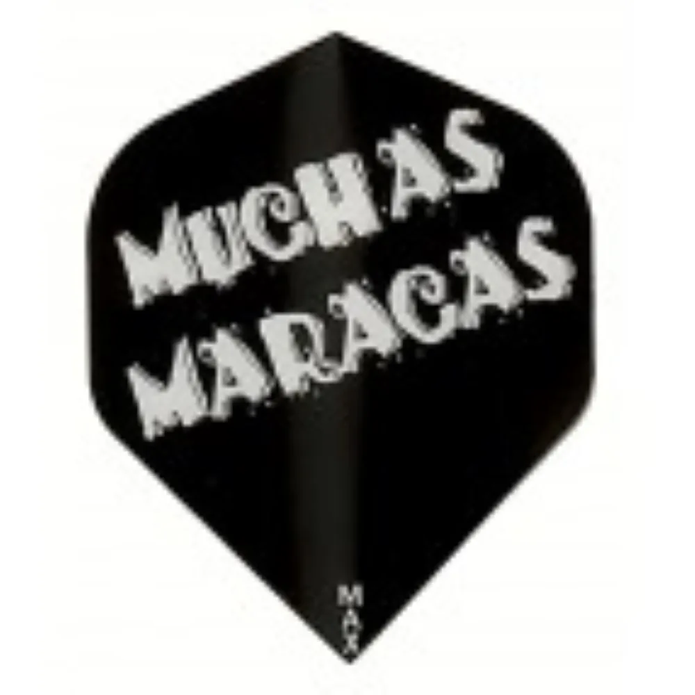 Plumas Power Max Standard Muchas Maracas Negra