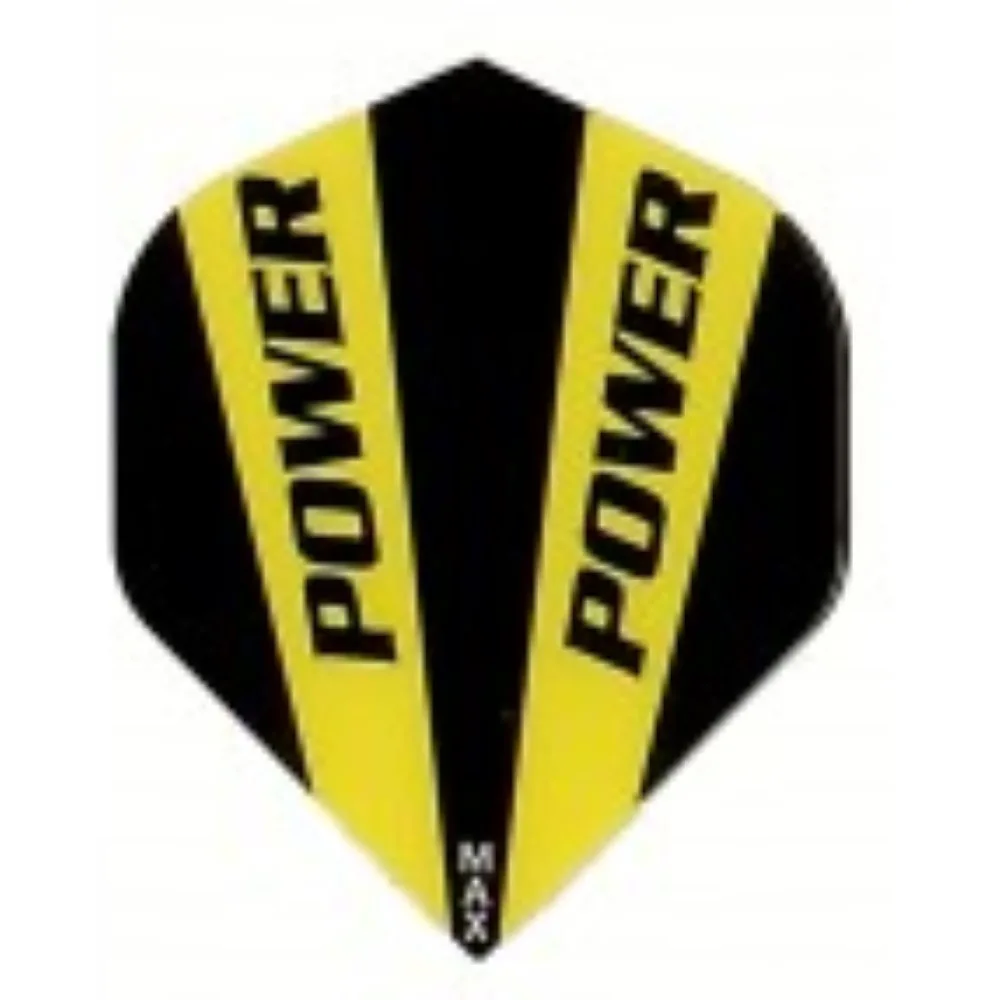 Plumas Power Max Standard Negra/Amarilla 150