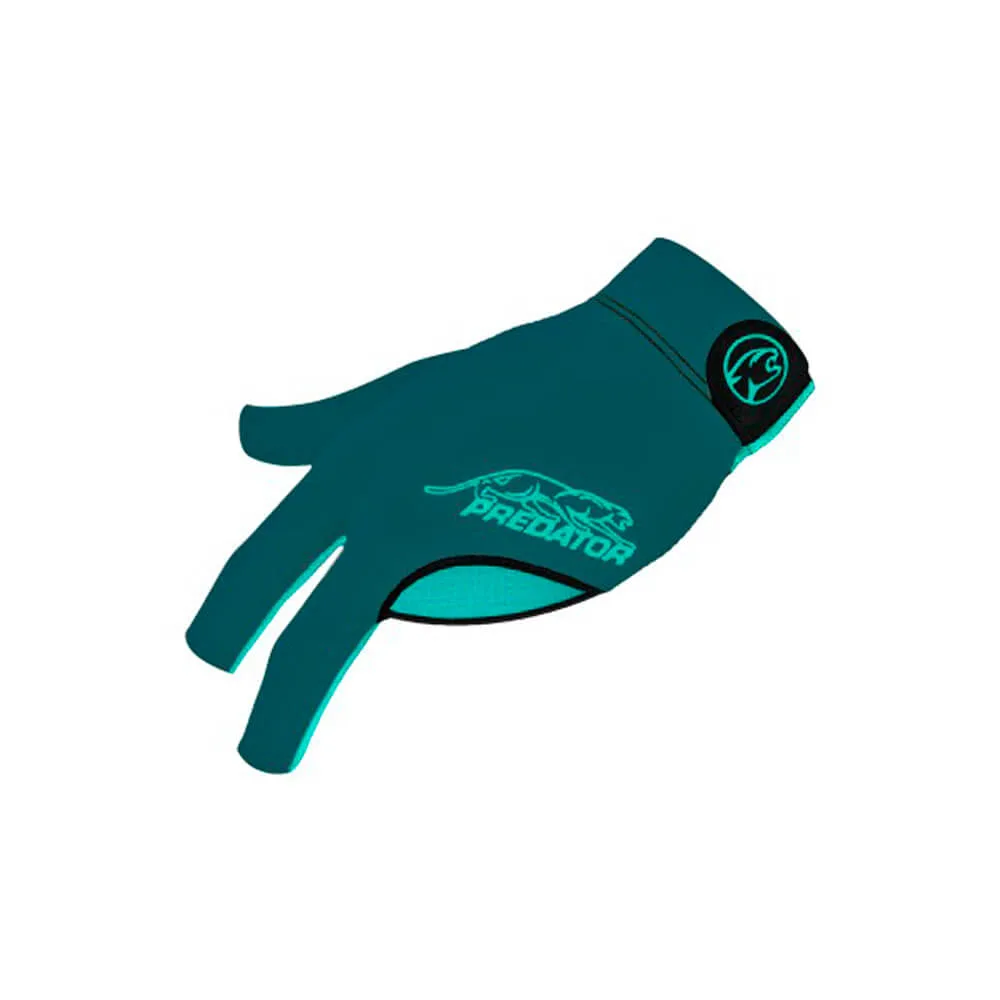 Guante Predator Glove Second Skin Verde Azulado Logo Azul Claro L/XL Diestro
