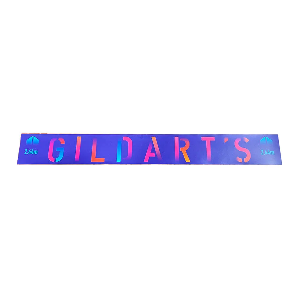 Linea de tiro GilDarts Azul/Arcoiris