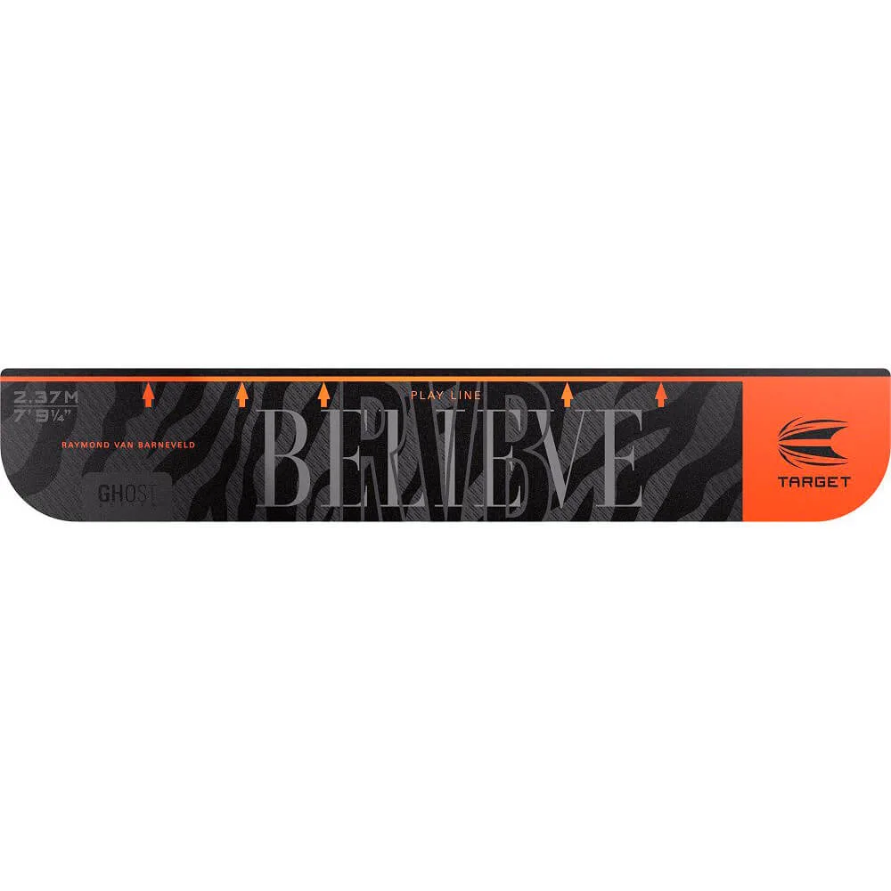 Linea Tiro Dardos Target Darts Raymond van Barneveld Throwline