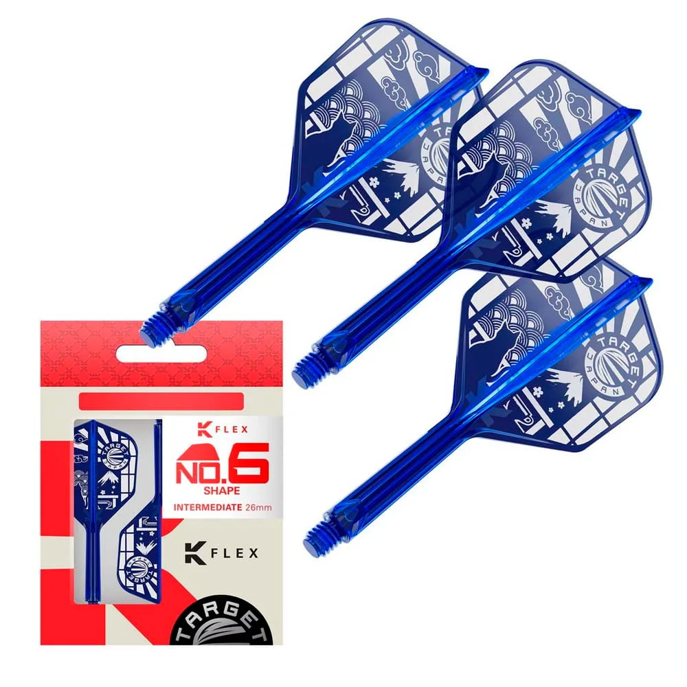Plumas Target Japan K-Flex No.6 Short Edición Limitada Azul
