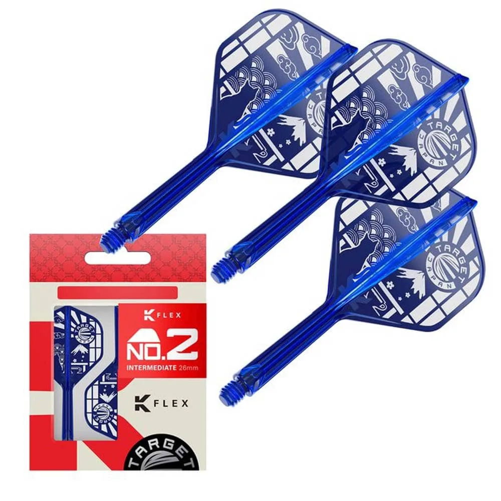 Plumas Target Japan K-Flex No.2 Medium Edición Limitada Azul