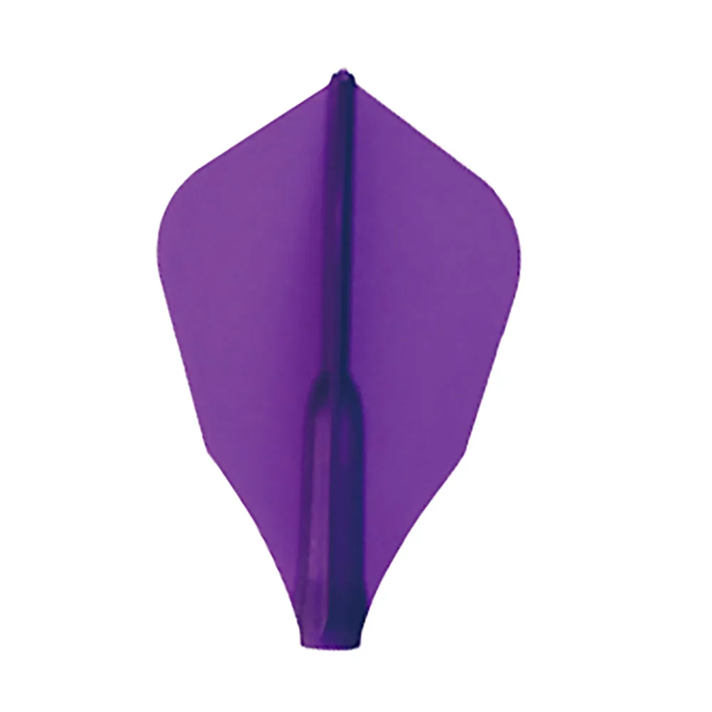 Plumas Fit Flight 6 unid. W-Shape Purple Morado