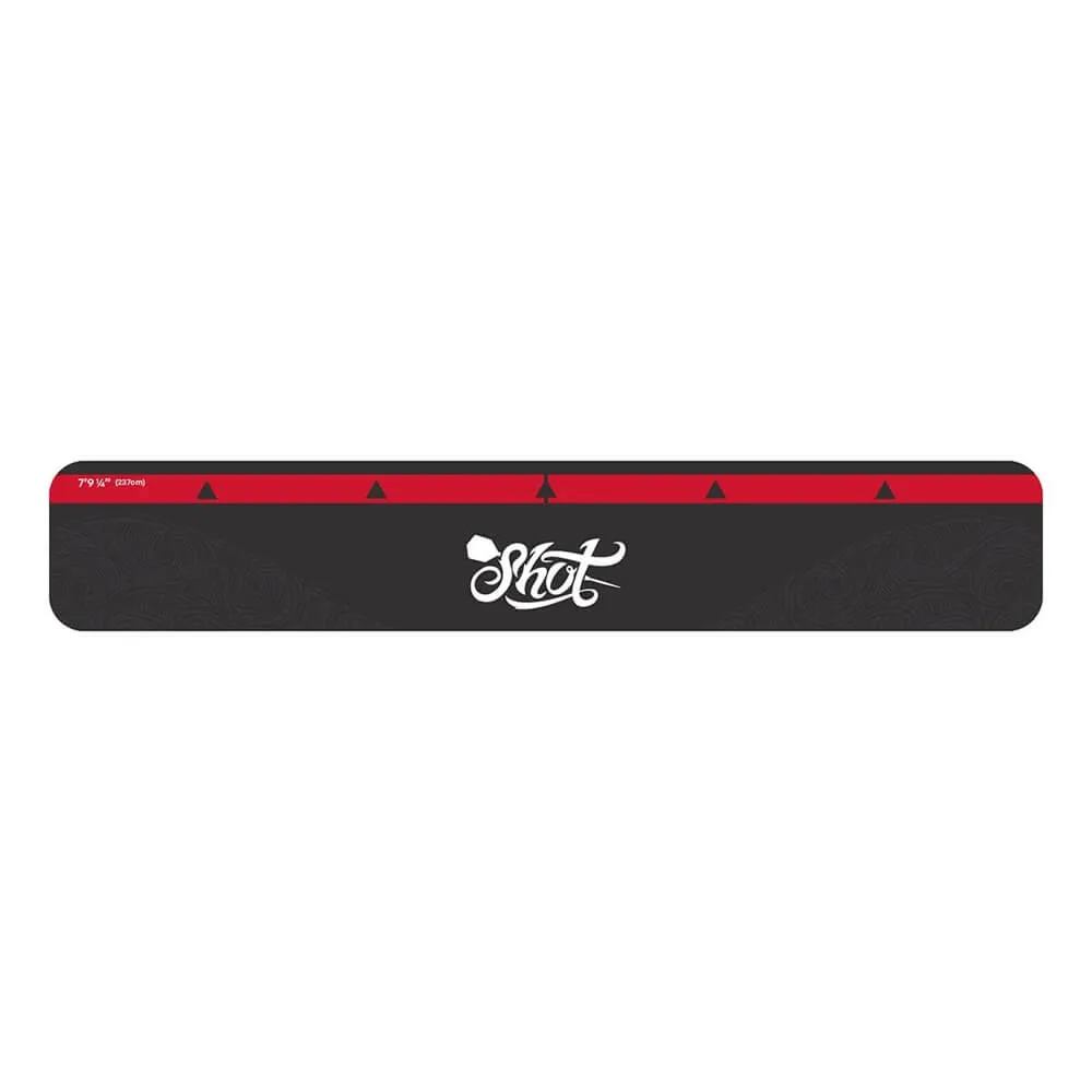 Linea de Tiro Shot Negra Logo Blanco