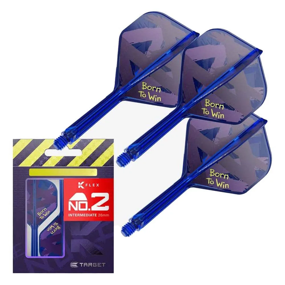 copia de Plumas Target K-Flex No.2 Standard Short Luke Littler World Champion 2025