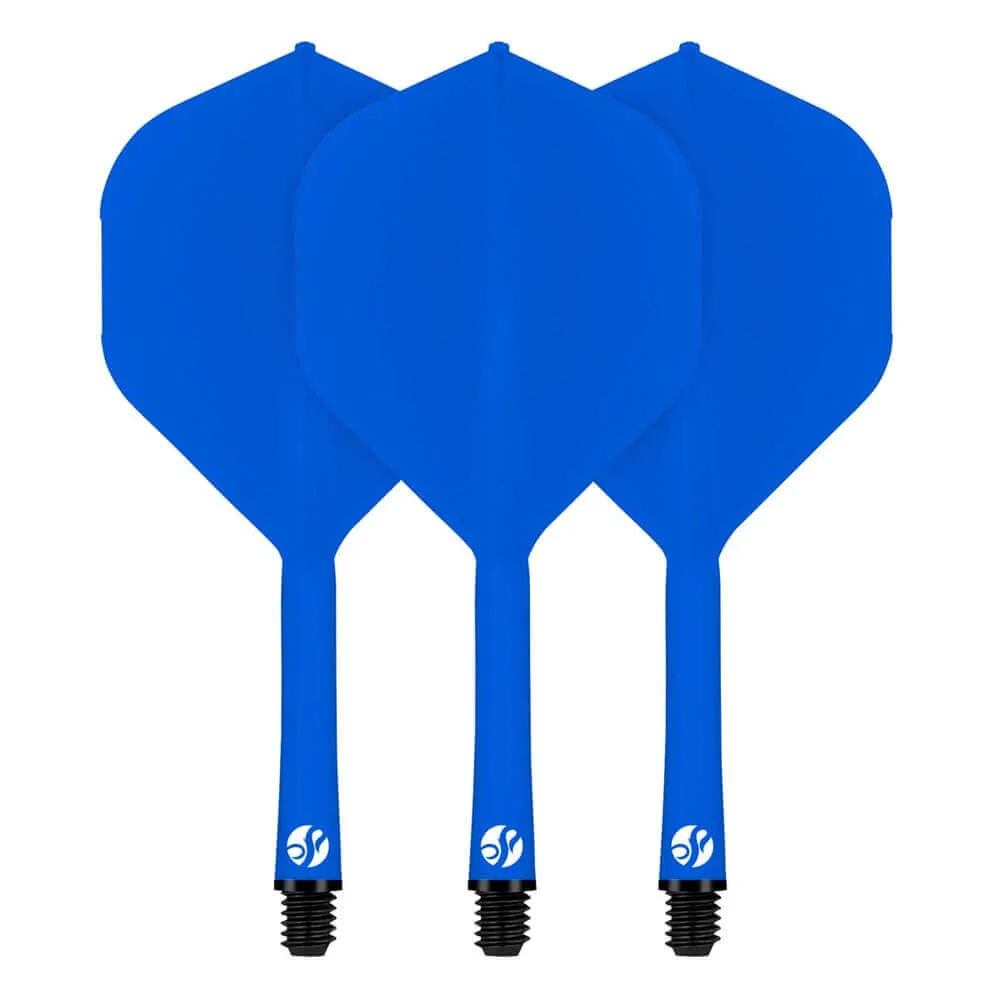 Plumas Shot Darts Deck System Azul No.2 Medium