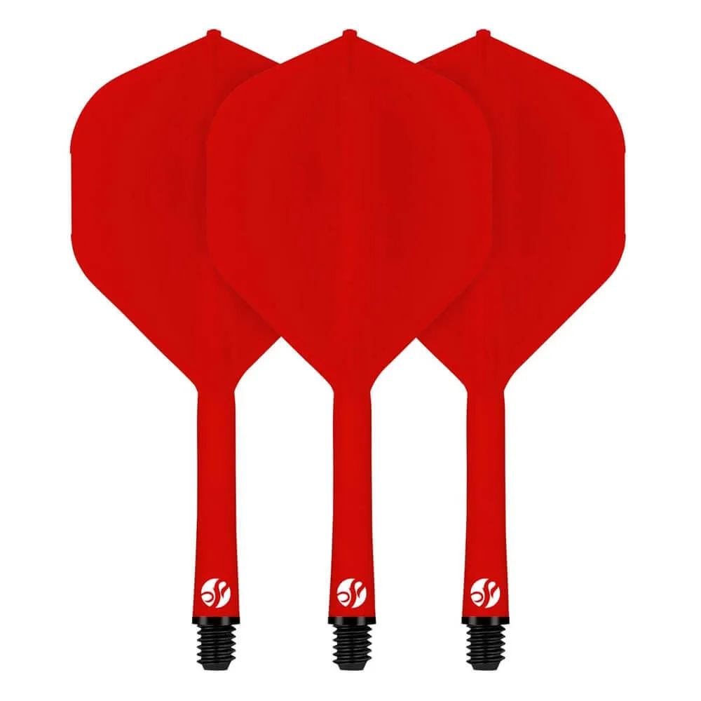 Plumas Shot Darts Deck System Rojo No.2 Medium