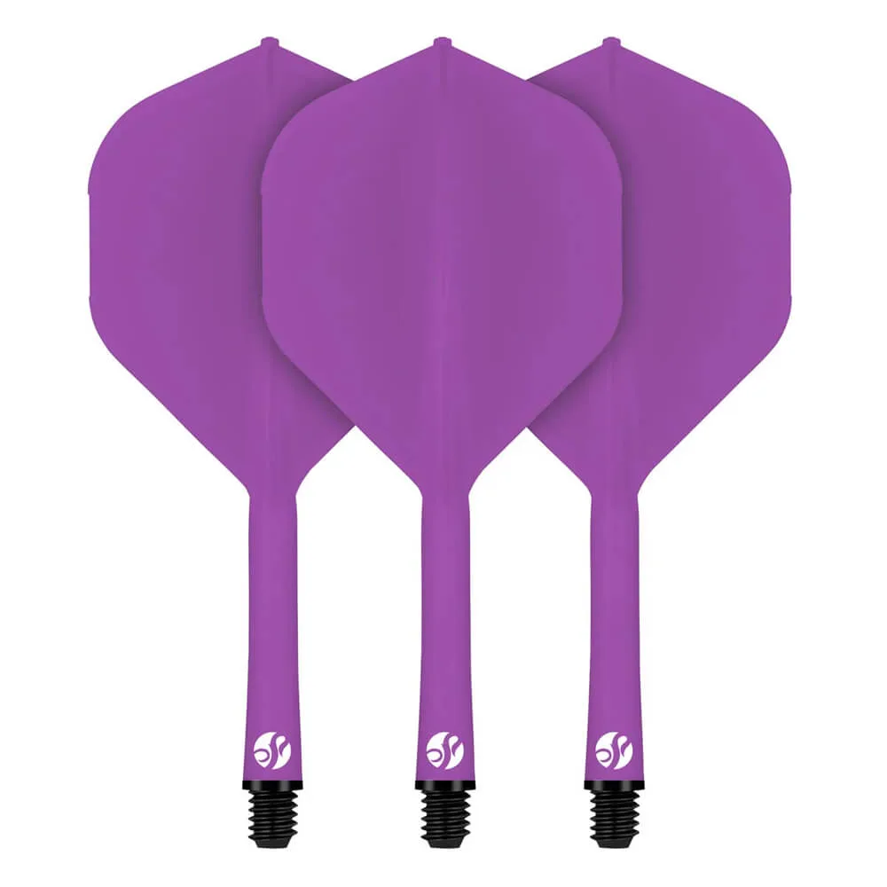 Plumas Shot Darts Deck System Morada No.2 Medium