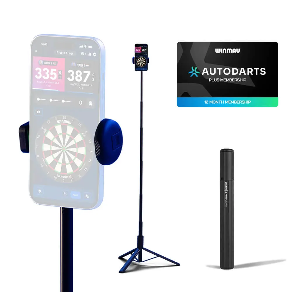 Sistema Autodarts Winmau Darts Lente Trípode + Suscripción de 12 meses