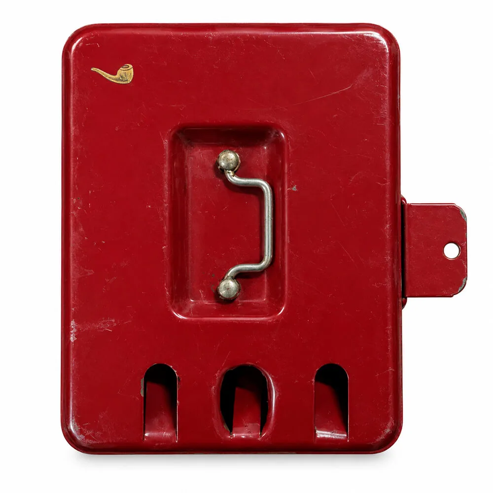 Cajón Monedas Rojo Metálico Billar Sam 3 entrada Segunda Mano